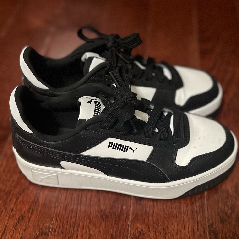 Puma Black and White Women's Sneakers
